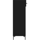  za cipele crni 30 x 35 x 105 cm od konstruiranog drva | shoptok.hr