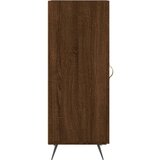 Komoda boja smeđeg hrasta 34 5 x 34 x 90 cm konstruirano drvo | shoptok.hr