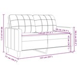  Dvosjed ružičasti 120 cm baršunasti | shoptok.hr