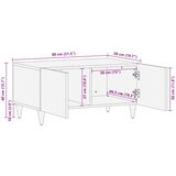  Stolić za kavu Smeđa 80 x 50 x 40 cm Čvrsto drvo manga | shoptok.hr