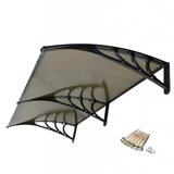 Olimp Sport Nadstrešnica 200x100 Crna Bronza 5mm Leksan 1510 | Eponuda.com