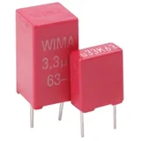 1 kom. folijski kondenzator MKT radijalno ožičen 100 V/DC, 63 V/AC 10 % (D x Š x V) 7.2 x 4.5 x 9.5 mm