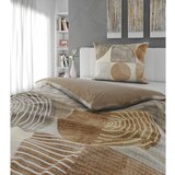 Esposa OBOJESTRANSKA POSTELJNINA 140/200 cm saten rjavosiva | Shoptok.si