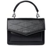 Shelvt Black small women's handbag with a handle and strap | shoptok.hr
