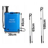  2 u 1 baterija. automatska vrtna prskalica šprica 16l prskalica | shoptok.hr