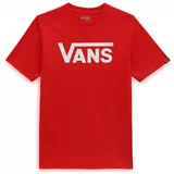 Vans Majice & Polo majice classic boys Rdeča