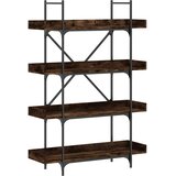  Regal za knjige s 4 razine boja hrasta 100x33x145,5 cm drveni | Eponuda.ba