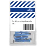Zed Electronic Set od 4 vijka za montažu zidnog nosača | Eponuda.ba
