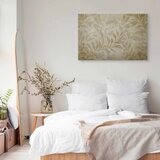  Slika - Botanical Motif with Leaves and Vines in Sand Colors 120x80 Standard | shoptok.hr