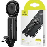 Usams ADAPTER 2V1 USB-C 3,5MM + USB-C Z DRŽALOM ZA OBROČEK ZA TELEFONE ČRN, (21979944) Cene