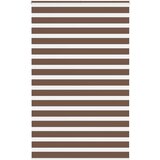 Zebra zavjesa Smeđa 140x200 cm Širina tkanine 135,9 cm Poliester Cijene