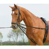 Busse Crne podesive uzde od kože i užeta | ePonuda.com