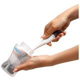 BabyOno Silikonska četka za bočicu i sisač, siva | Shoptok.si