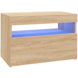 TV ormarići s LED svjetlima 2 kom boja hrasta 60 x 35 x 40 cm | shoptok.hr