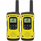  Voki toki Motorola Talkabout T92 H2O (par), IP67 vodootporna, 16 kanala na slobodnim frekvenc PMR446, 121 privatni kod, taster za uzbunu, LED lampa, microUSB punjač, dopunjive NiMH baterije, torbica, domet 150m-10km Cene