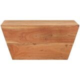 Furnova Klubska mizica V-oblike 66x66x30 cm trden akacijev les, (21912975) | Shoptok.si