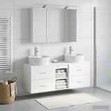  Set namještaja za kupaonicu 4 kom. Bijela | shoptok.hr