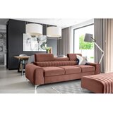 ELTAP Ružičasta baršunasti sklopiva sofa 261 cm Laurence – | shoptok.hr