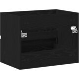  Kupaonski ormarić za sudoper Crni hrast 60 x 38,5 x 45 cm | shoptok.hr