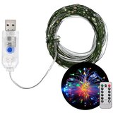 JWD Novogodišnji ukras 300 LED lampica u boji, 20m, sa daljinskim upravljačem, USB napajanje Cene