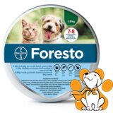 Foresto bayer Ogrlica Protiv Buva i Krpelja za Mačke i Pse 1-8kg, Obim 38cm | ePonuda.com