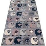 RugsX Preproge Preproga HEOS 78468 siva / modra Ovce 120x170 cm Siva | Shoptok.si