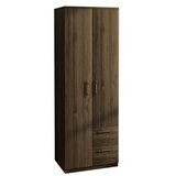 Hanah home ormar merlin 2 walnut (382NRC1163) | ePonuda.com
