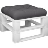  Jastuk za palete antracit 60 x 61,5 x 10 cm od tkanine | shoptok.hr