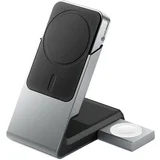 Matrix+ 3-in-1 Magnetic Charger+Power Bank+AW Puk grey