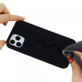  Liquid silikonski ovitek za iphone 14 pro max - črn | Shoptok.si