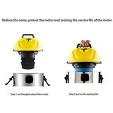 INORCO Tekstilna filtrirna vreka Hepa filter iz mokre suhe pene za Mv1 Wd1 Wd2 Wd3 C sesalnik, (22017144) | Shoptok.si
