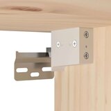  Zidni ormarići 2 kom 100 x 30 x 35 cm od masivne borovine | shoptok.hr