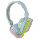 OXE Bluetooth bežične dječje slušalice Pop It, tirkiz | shoptok.hr