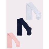 Yoclub Kids's 3Pack Girl's Cotton Knit Tights RAB-0033G-AA00-005 Cene'.'
