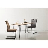 MID.YOU Jedilna miza , naravne barve, črna | Shoptok.si