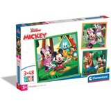 Clementoni igračka puzle 3X48 mickey and friends Cene