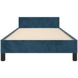  Okvir za krevet bez madraca tamnoplavi 90x200 cm baršunasti | shoptok.hr