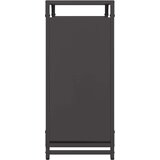  Stalak za drva crni 60x28x65 cm hladno valjani čelik | Eponuda.com