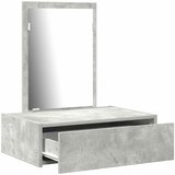  Toaletni stol s ladicama Siva 60 x 40 x 70 cm Konstruirano drvo | shoptok.hr