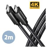 Axagon CC USB CM 3.1Gen2 <> USB CM, 2m, Crna, BUCM32-CM20AB, AXA | shoptok.hr