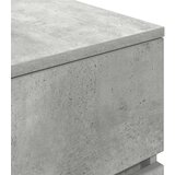 vidaXL Noćni ormarići 2 kom beton sivi 39x35x65 cm Konstruirano drvo | shoptok.hr