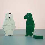 Trixie lesena sestavljanka, telo od živali mr. crocodile | Shoptok.si