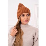 Kesi Cap with turn up Zyta K308 camel | shoptok.hr