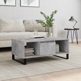  Stolić za kavu boja betona 90x50x36,5 cm konstruirano drvo | shoptok.hr