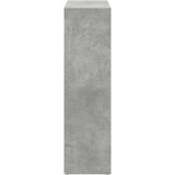 vidaXL Pregrada s knjižno omaro betonsko siva 102x29x103,5cm inž. les | Shoptok.si