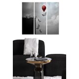 Wallity MDF1275608599 multicolor decorative mdf painting (3 pieces) | ePonuda.com