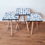 Hanah home set stolića za kafu 3Shp277, 3 dijela, šareni | Eponuda.ba