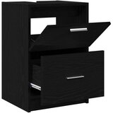 vidaXL kabinet za umivaonik crni hrast 40x37x59 cm inženjersko drvo | shoptok.hr