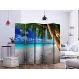 Artgeist PARAVAN 225/172/3 cm zelena, večbarvno, svetlo modra | Shoptok.si