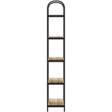 vidaXL Knjižna polica artisan hrast 60 x 30 x 183 cm Konstruiran les | Shoptok.si